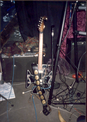 Variant Cause Harvey Thomas Maltese Cross guitar