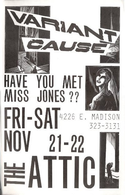 Variant Cause Tamara Jones Have you Met Miss Jones