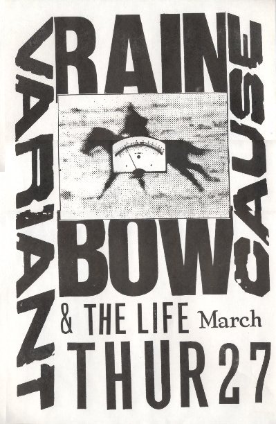 Variant Cause the Life Jimm McIver Tony Bortko the Fabulous Rainbow