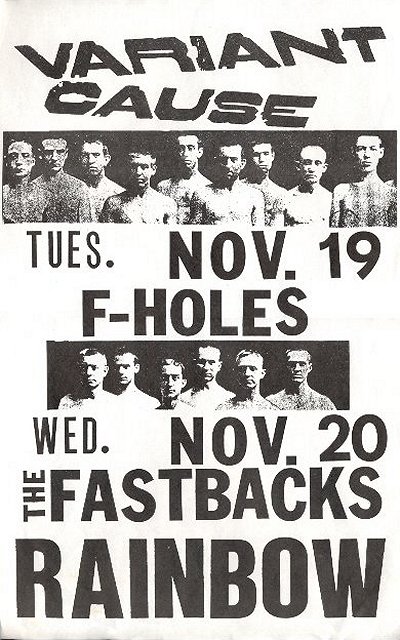 The F-Holes the Fastbacks Variant Cause the Rainbow